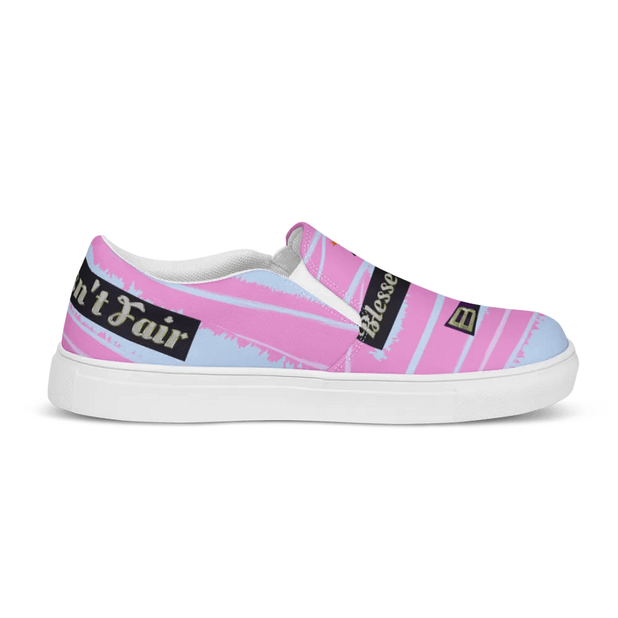 BBG Pink and Light Blue Women's Slip On product image (5)