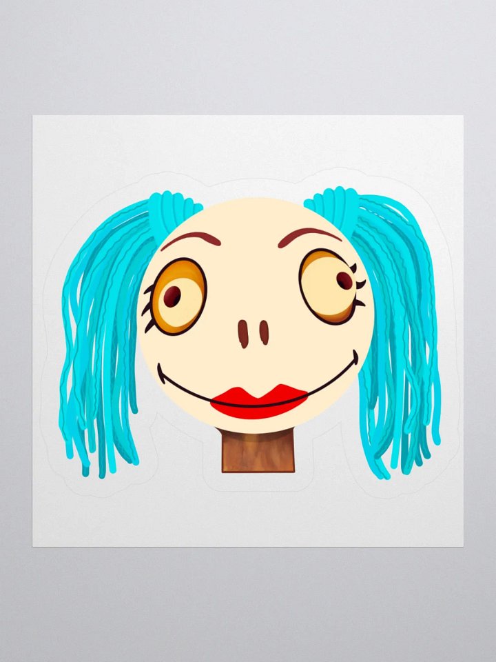 Miss Crazy Sticker product image (1)