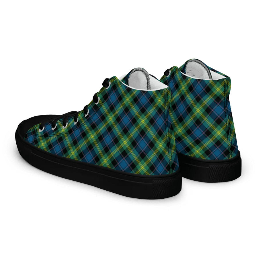 Watson Tartan Men's High Top Shoes product image (9)