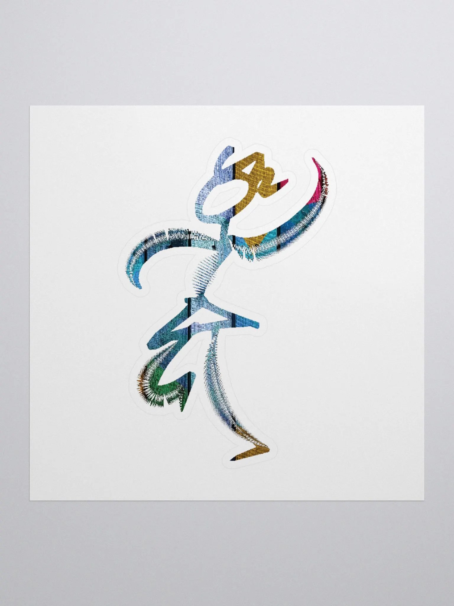 Colorful Dancing Stick Woman product image (2)