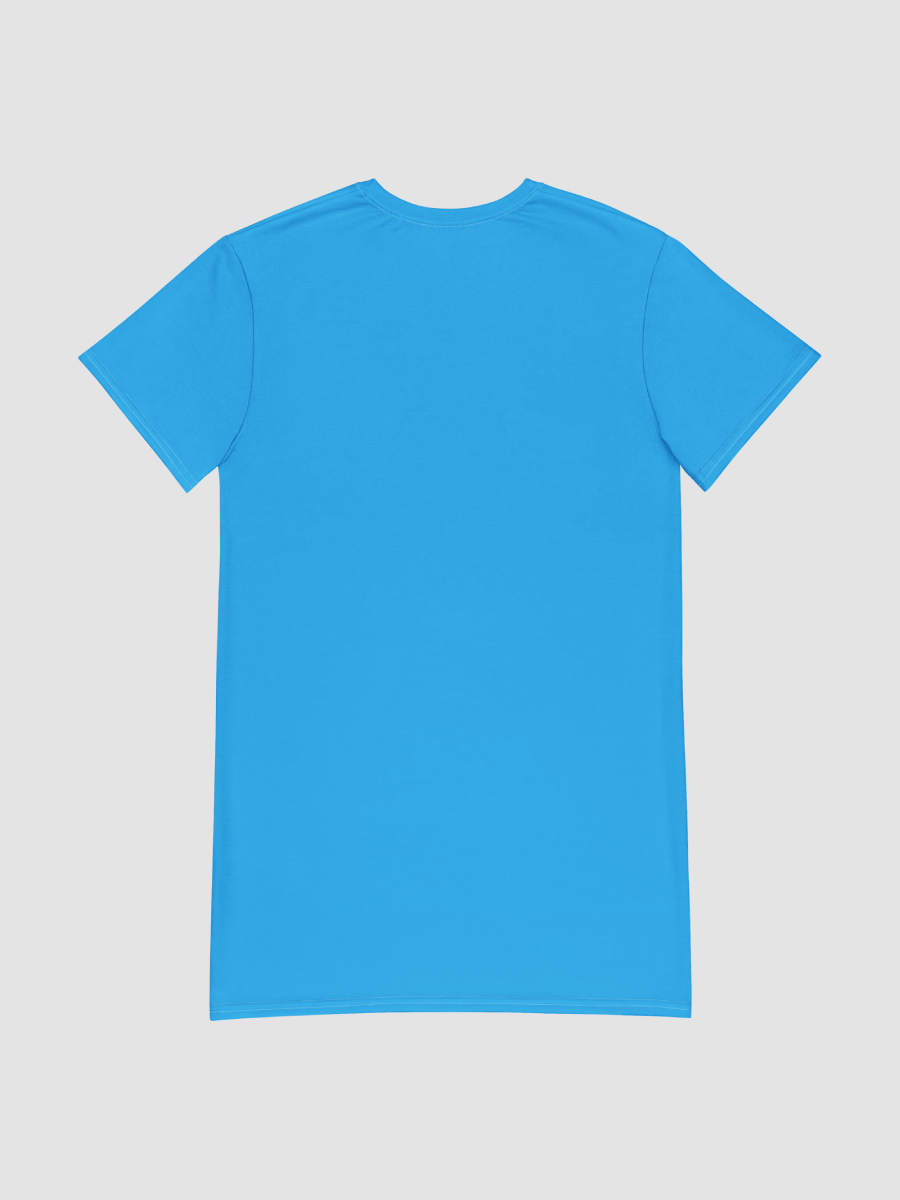 Hyper Bass Long T-Shirt Dress [Blue] product image (2)