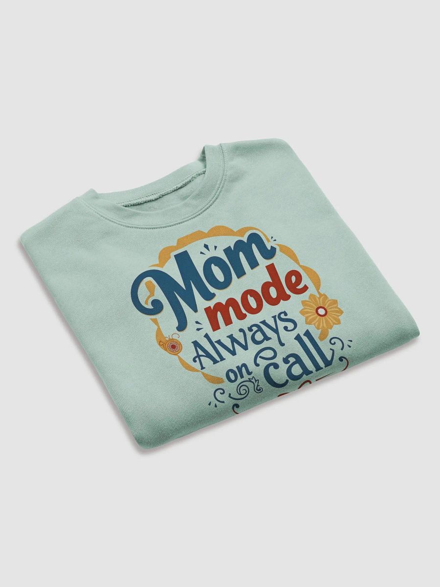 Mom Mode Always On Call Crop Sweatshirt product image (21)