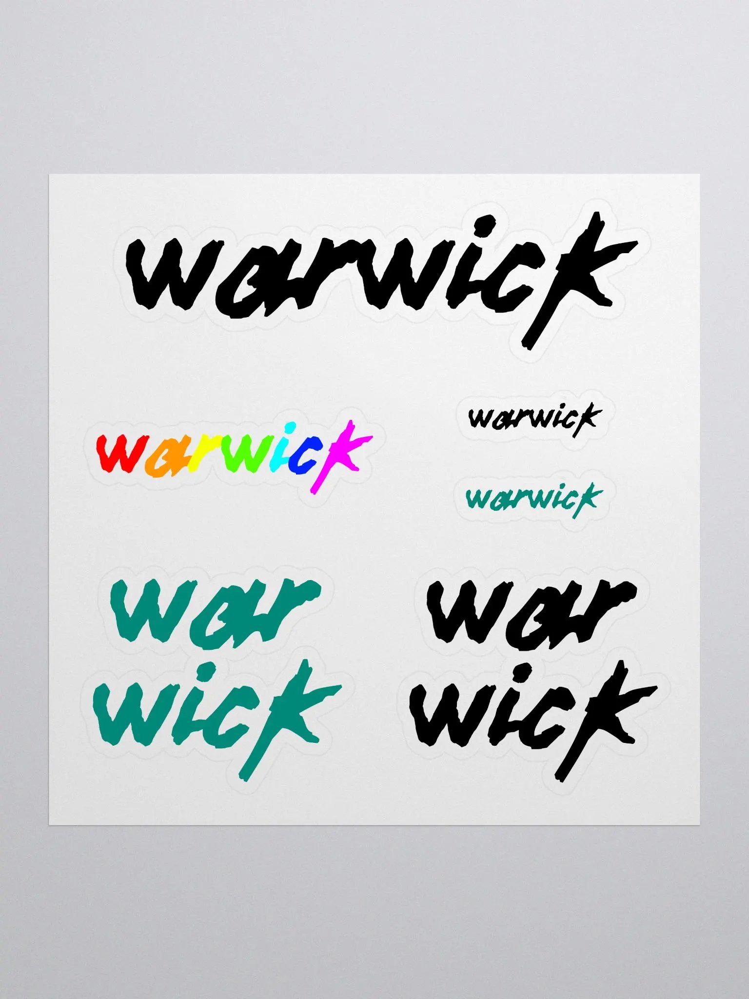 Daft Wick Sticker Set product image (1)