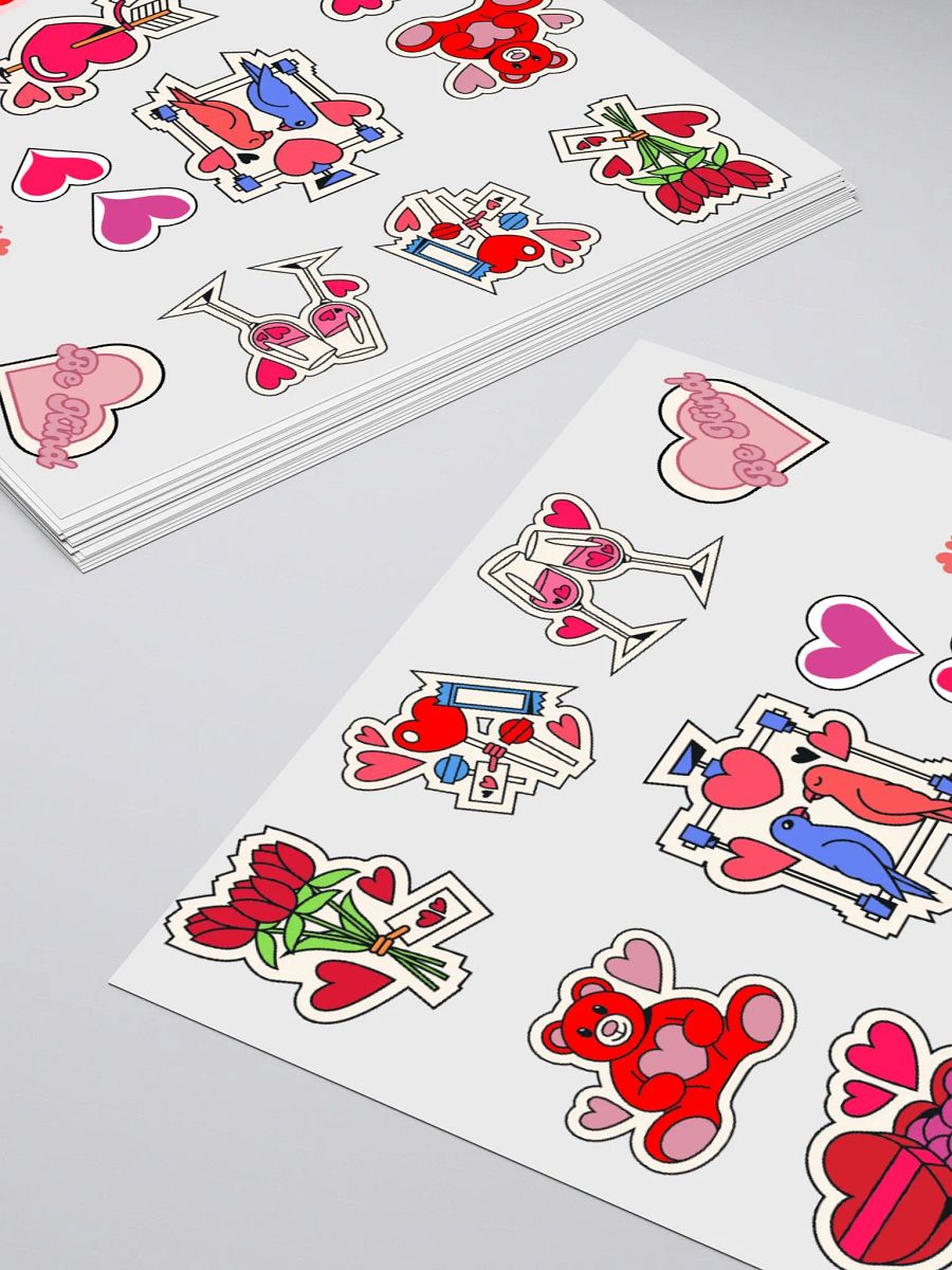 Kiss Cut Stickers_Valentine's day Love Stickers product image (4)