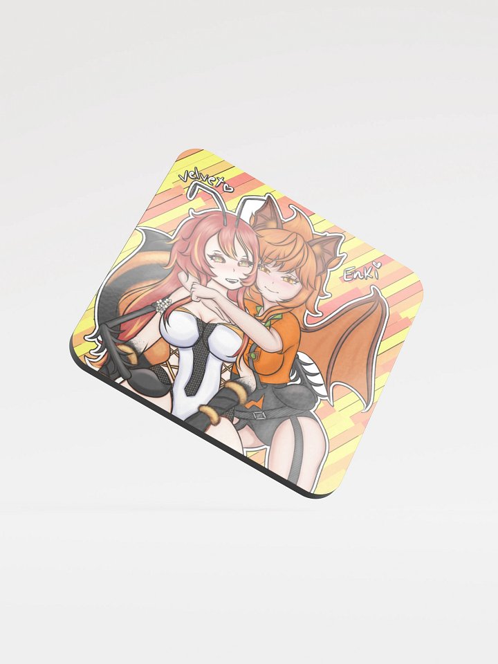 Whimsical Embrace Cork Coasters product image (1)