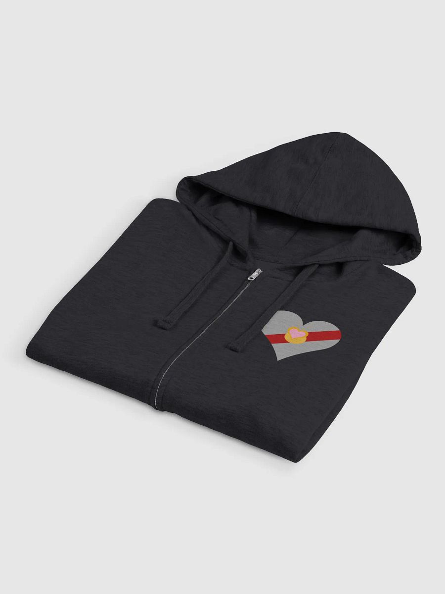 Heart and Shield Zip-up Hoodie product image (10)