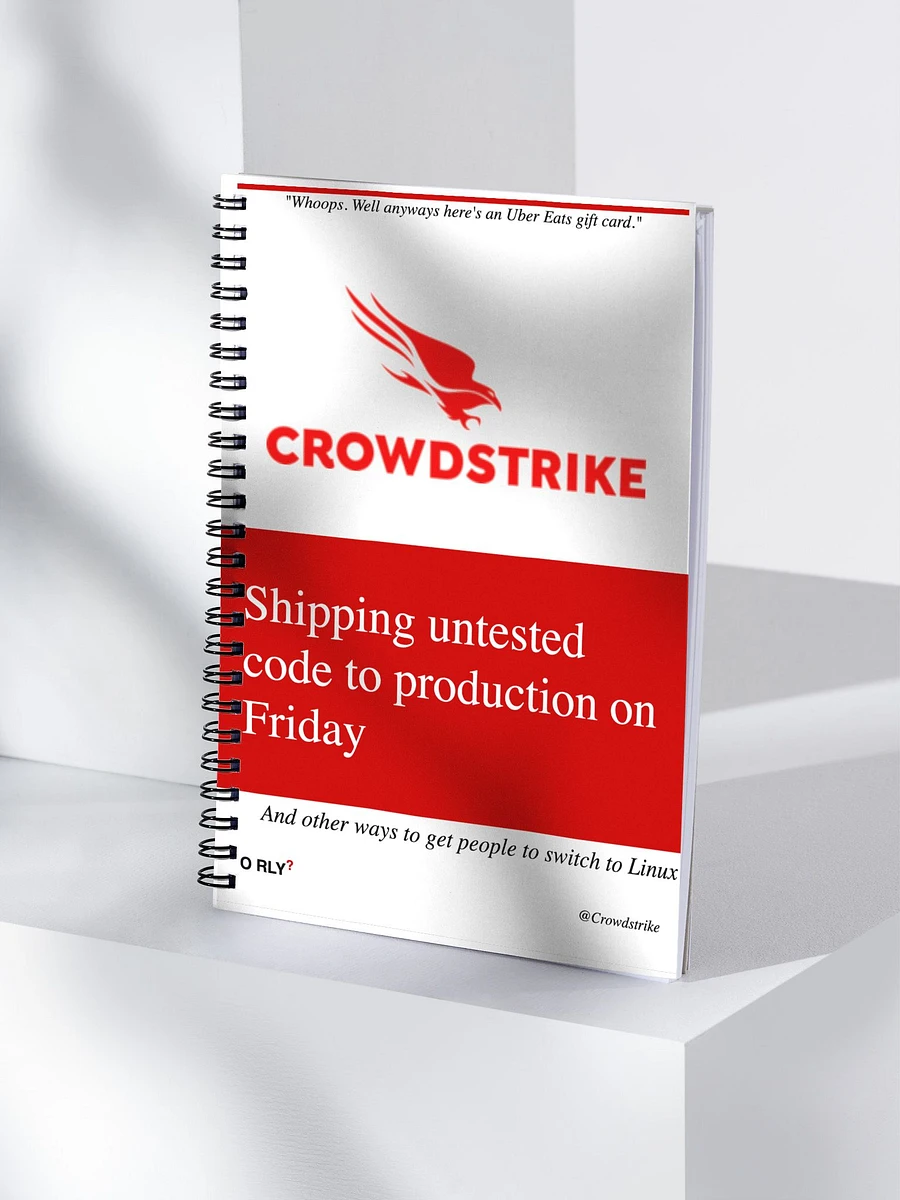 Crowdstrike ORLY? Notebook product image (4)