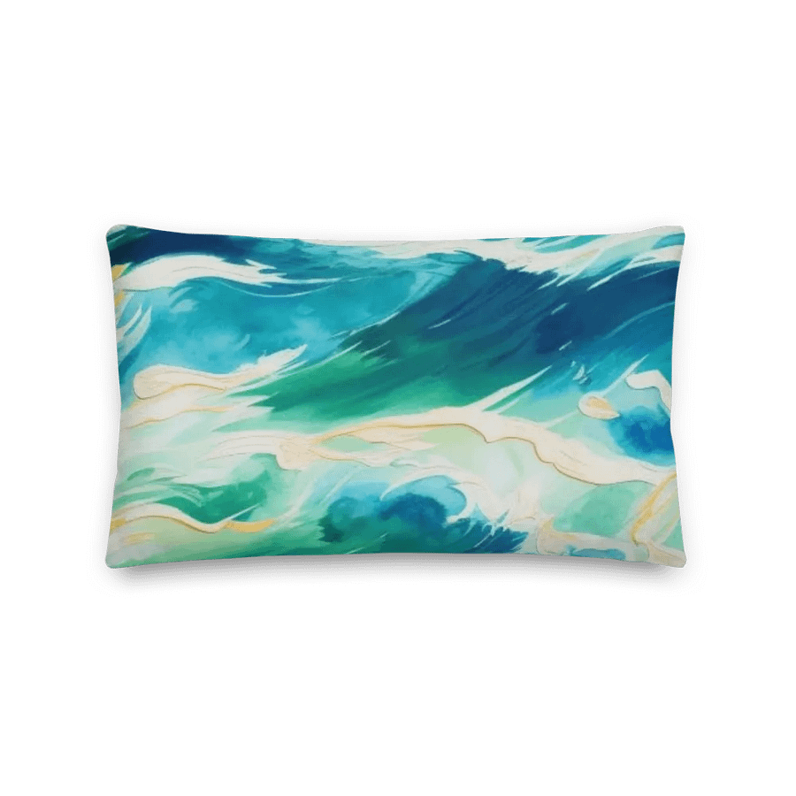 Fluidity in Motion Decorative Pillow product image (5)
