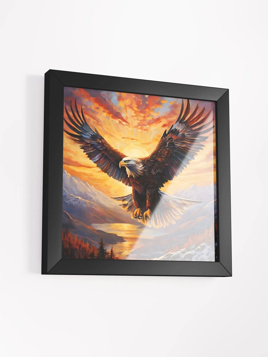 An eagle at sunrise product image (28)
