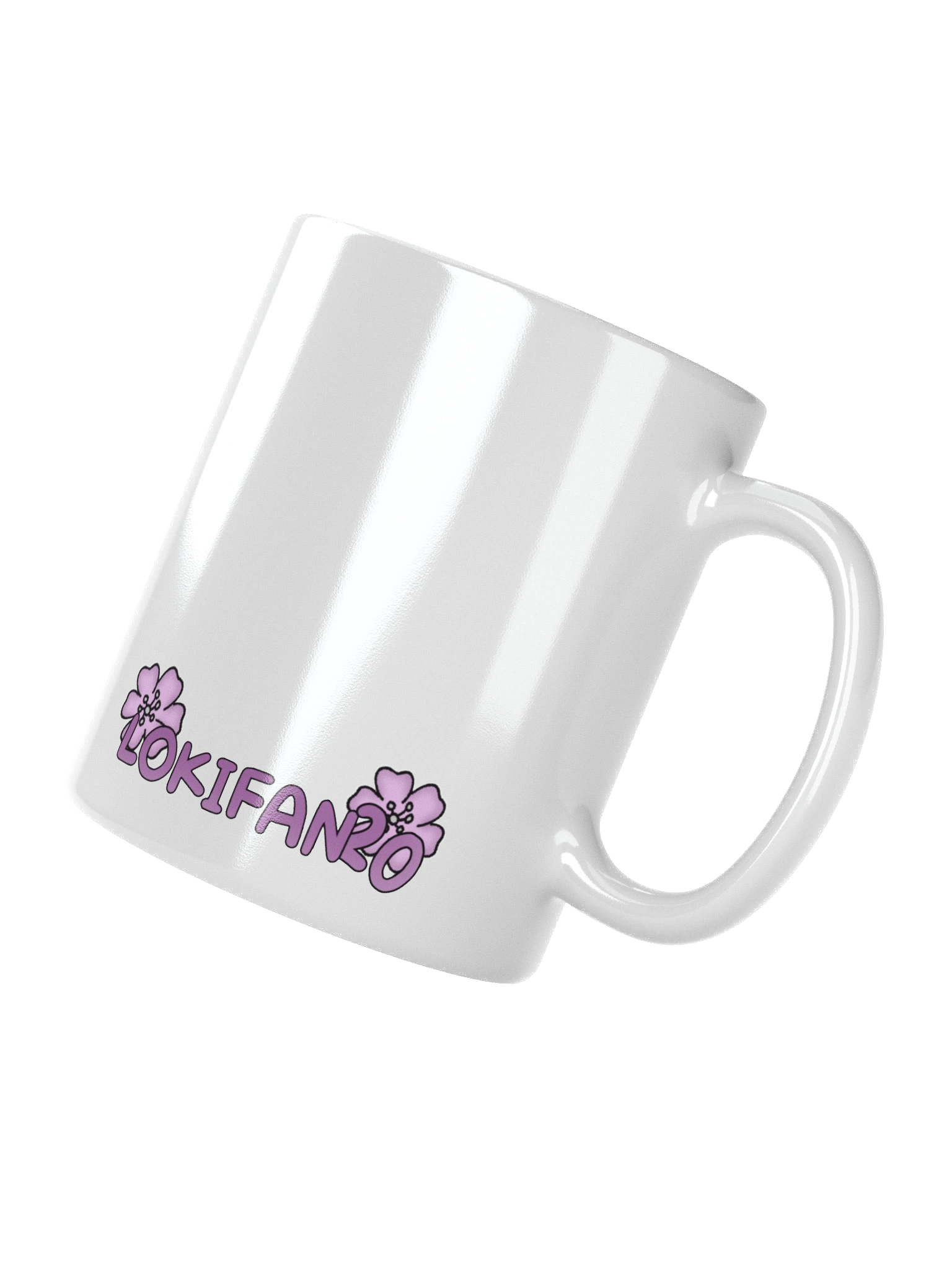 loki drawing white mug product image (4)