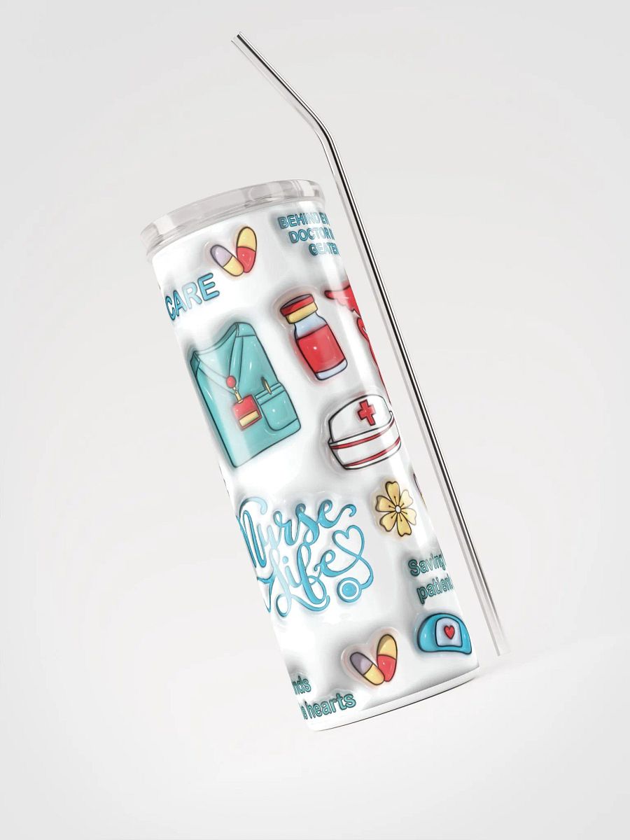 Nurse Life 20 oz. Skinny Tumbler product image (3)
