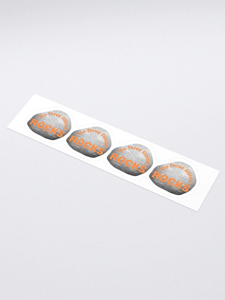 3 Sisters Rocks Kiss Cut Stickers (Set of 4) product image (1)