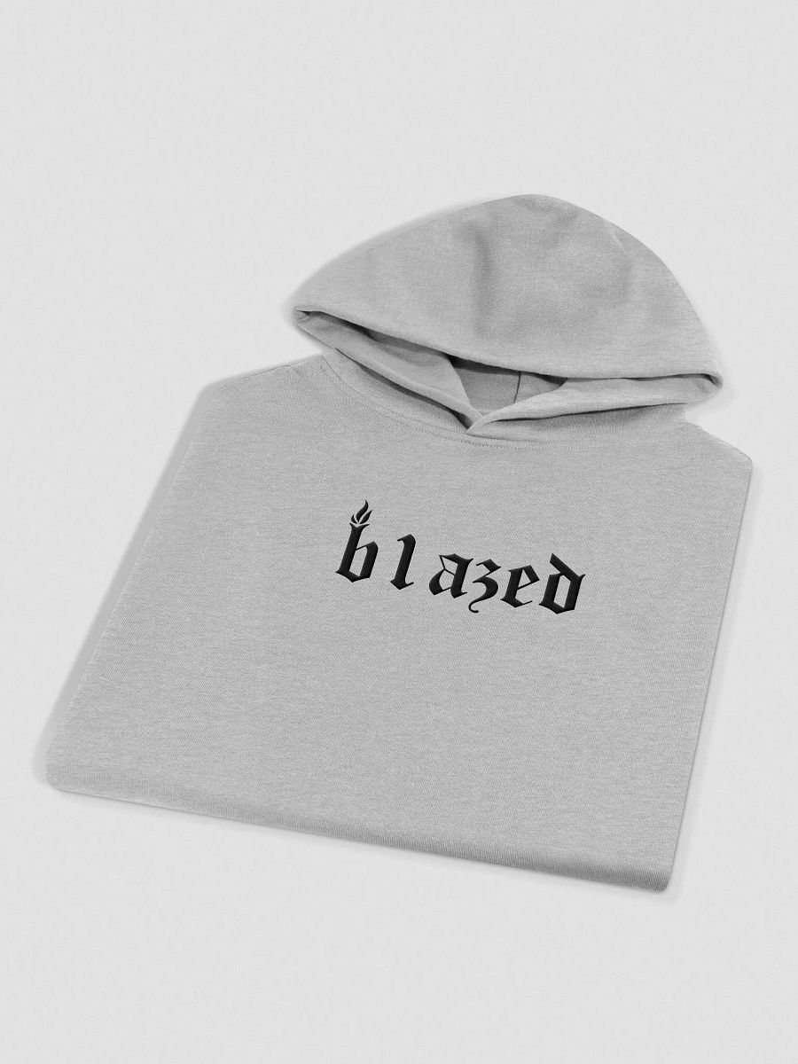 b1azed relaxed white hoodie – comfort meets sustainable style product image (3)