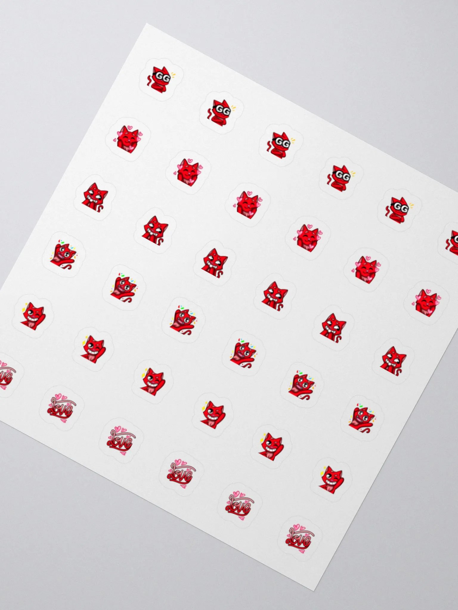 MysterySpaceCat Micro Emote Sticker Collection product image (3)