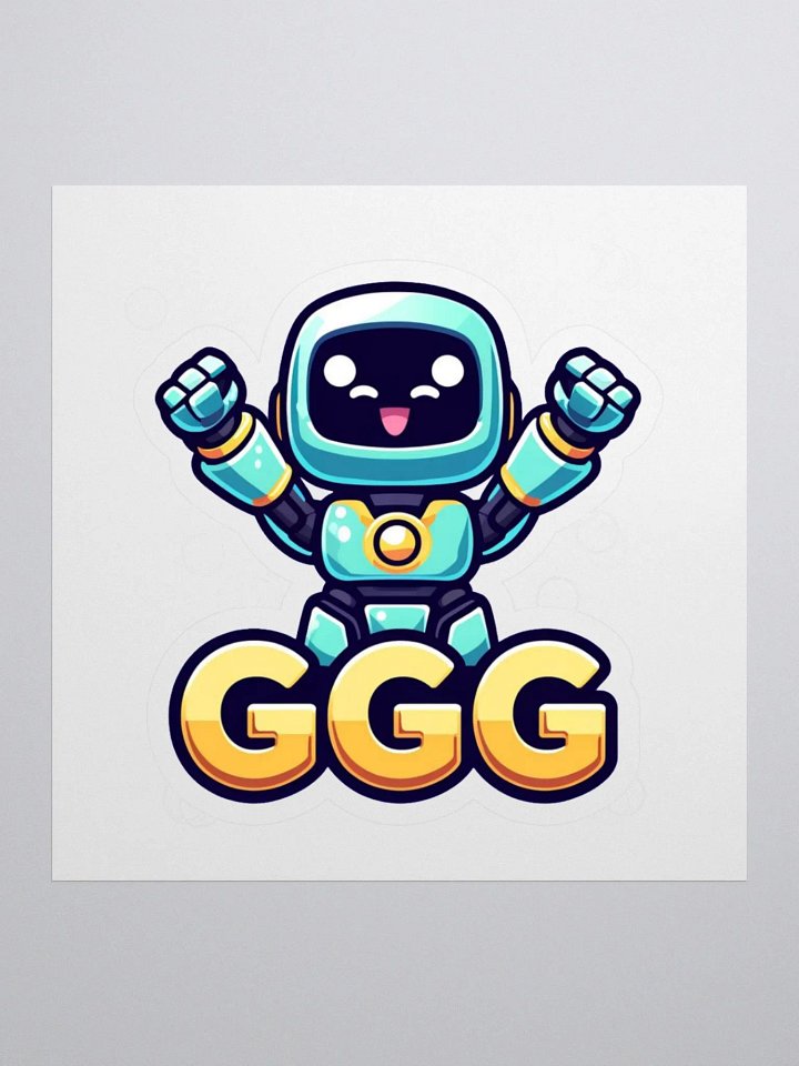 GGG Kiss Cut Stickers product image (1)