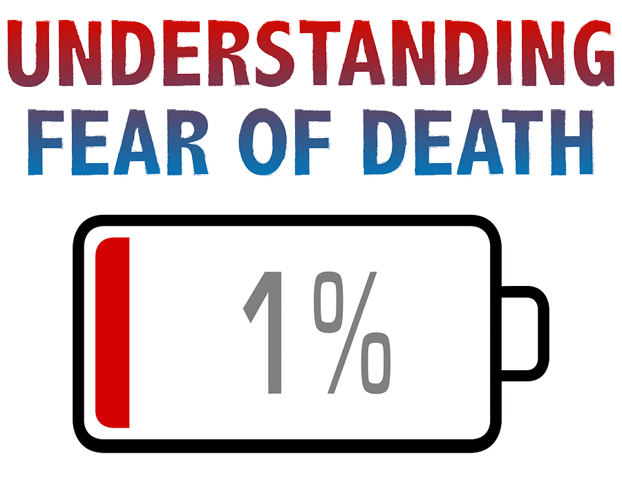 Understanding Fear of Death with Battery at 1% T-Shirt product image (2)