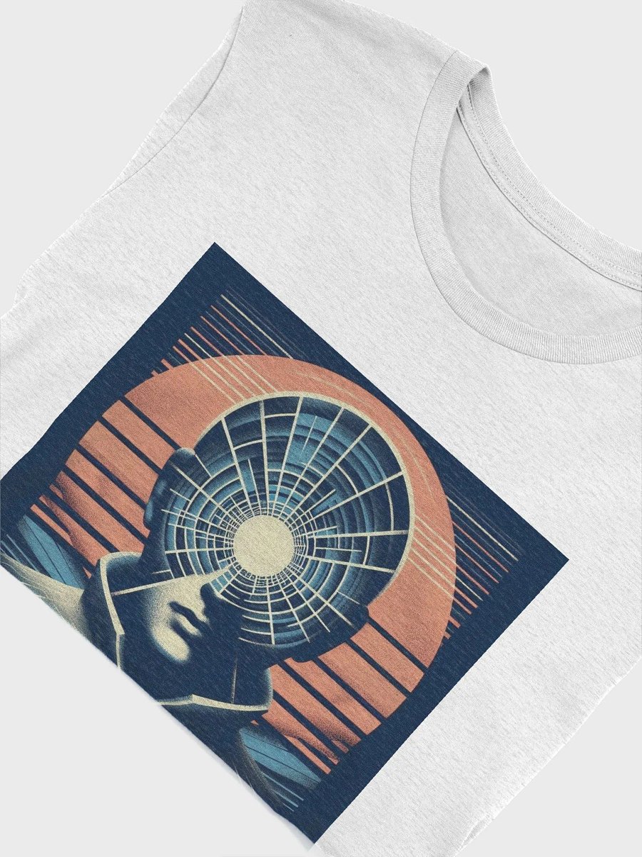 Geometric Grid Head T-Shirt product image (5)