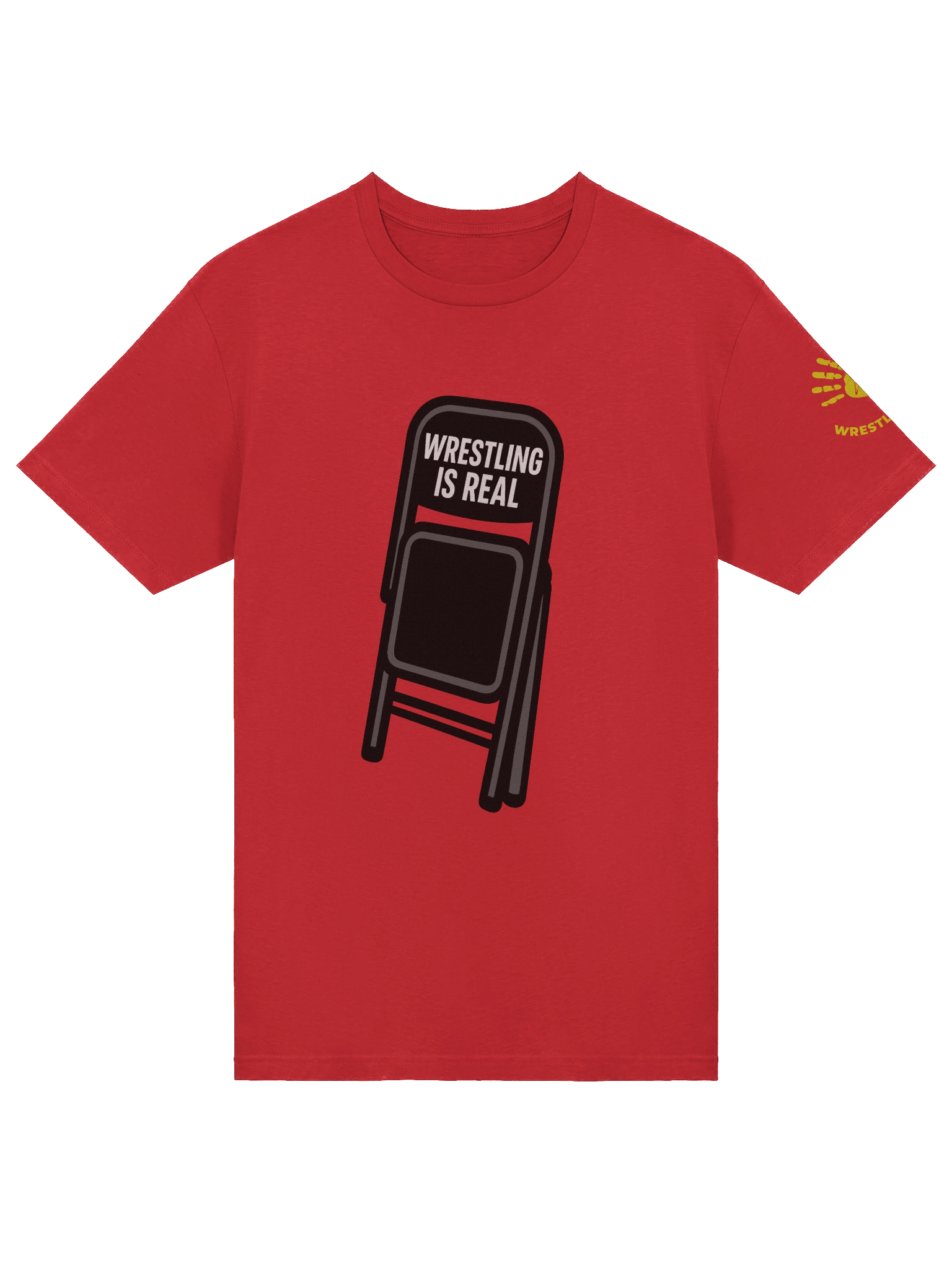 Wrestling Is Real - Red Shirt product image (5)