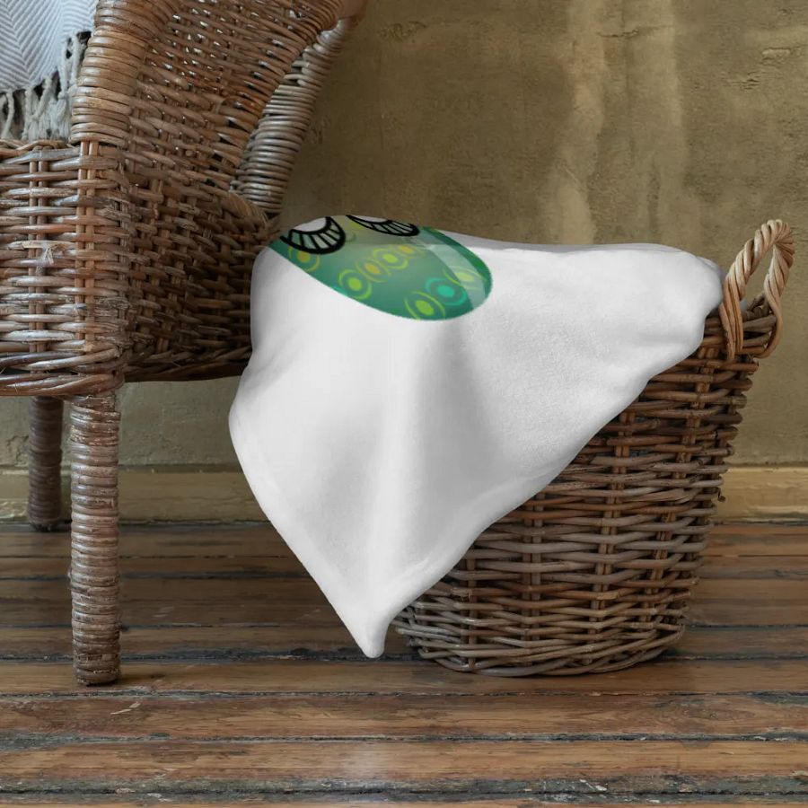 Happy Easter Egg Throw Blanket product image (22)
