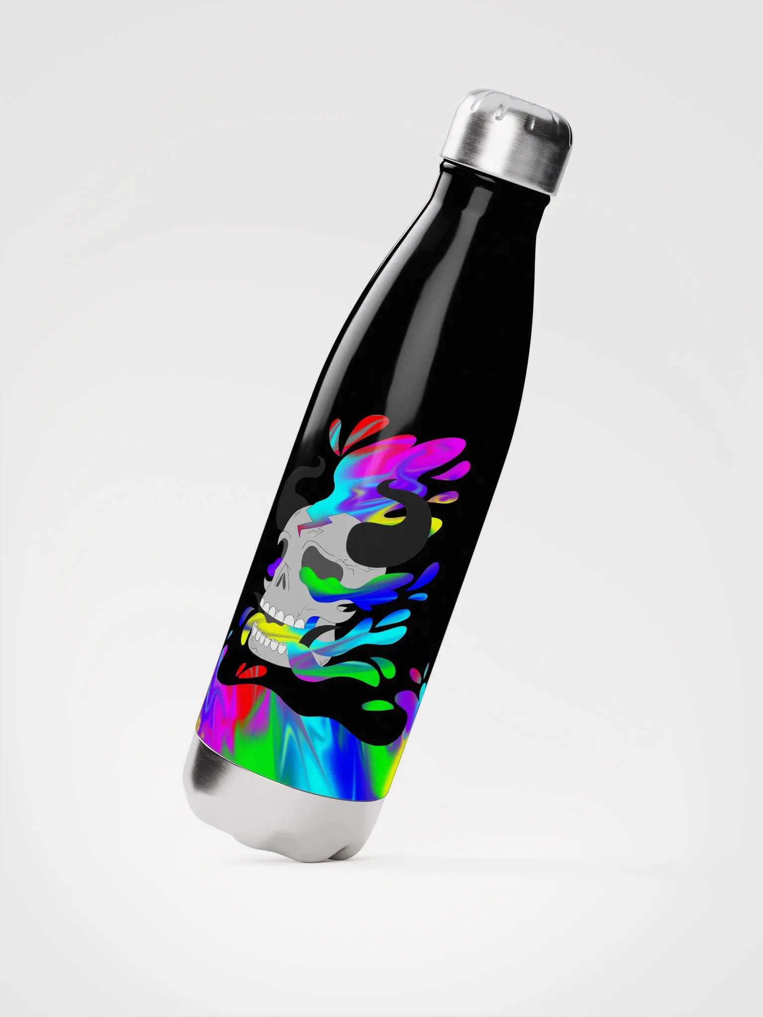 Overflow (Rainbow Trip) (Stainless Steel Water Bottle) product image (2)