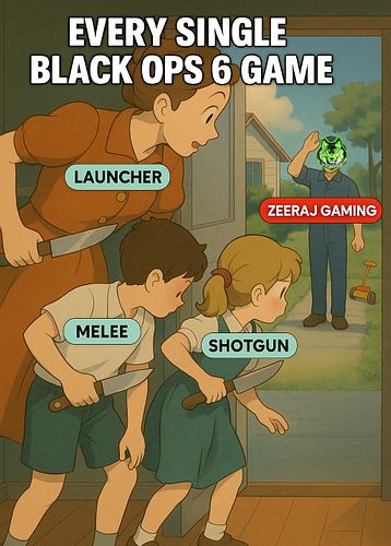🎯 EVERY SINGLE BLACK OPS 6 GAME
When you're just tryna enjoy the match and suddenly...
🚪 Launcher, Melee, and Shotgun are wai...