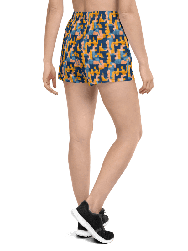 Flowing Shapes | Unisex Athletic Shorts product image (5)