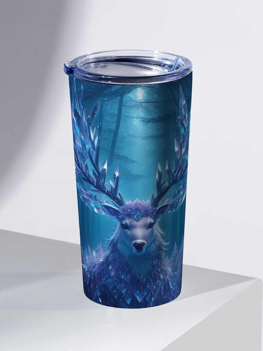 Fantasy Crystal Stag 20 oz Stainless Steel Tumbler product image (3)