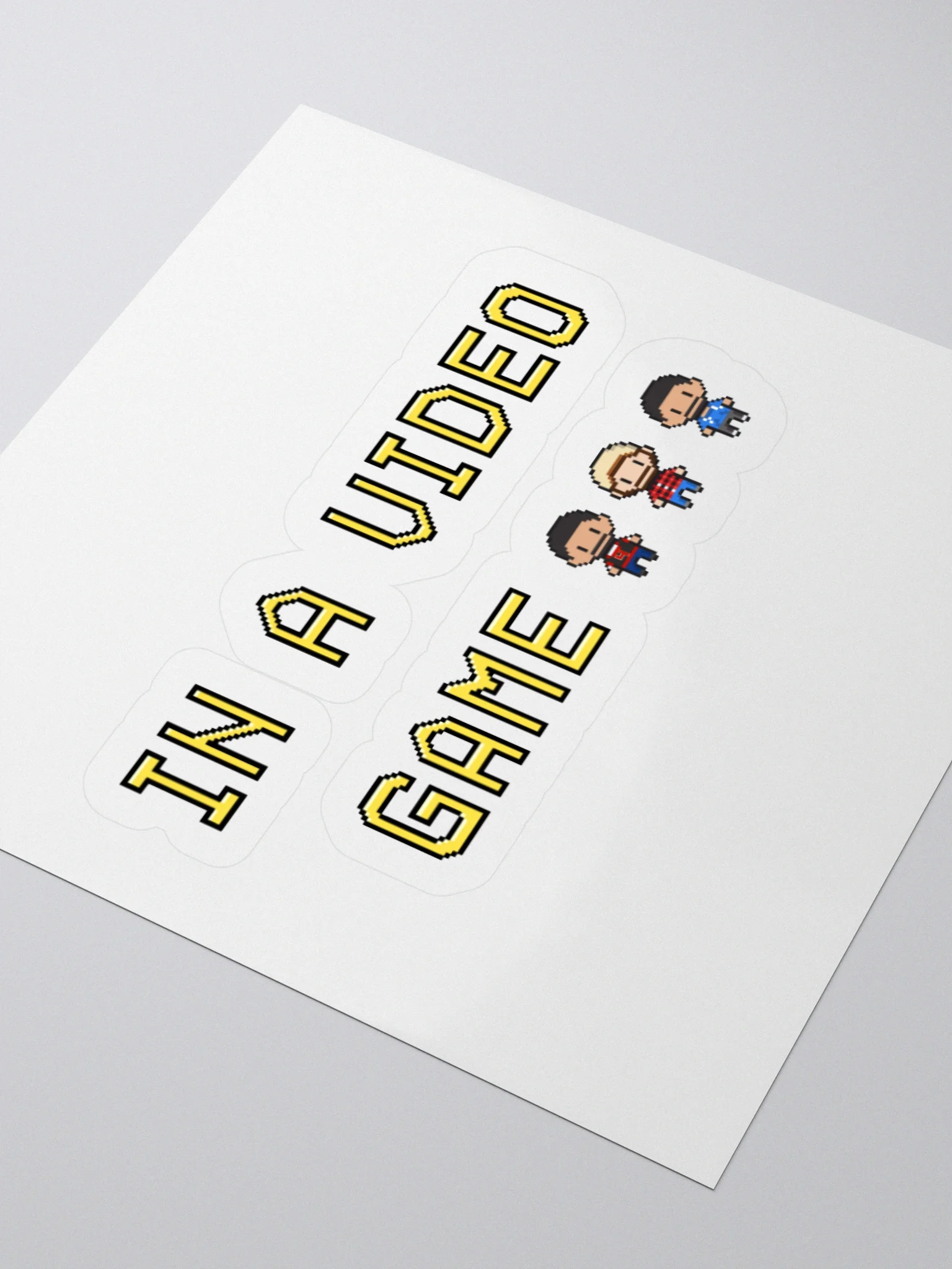 In a Video Game... - Stickers product image (9)
