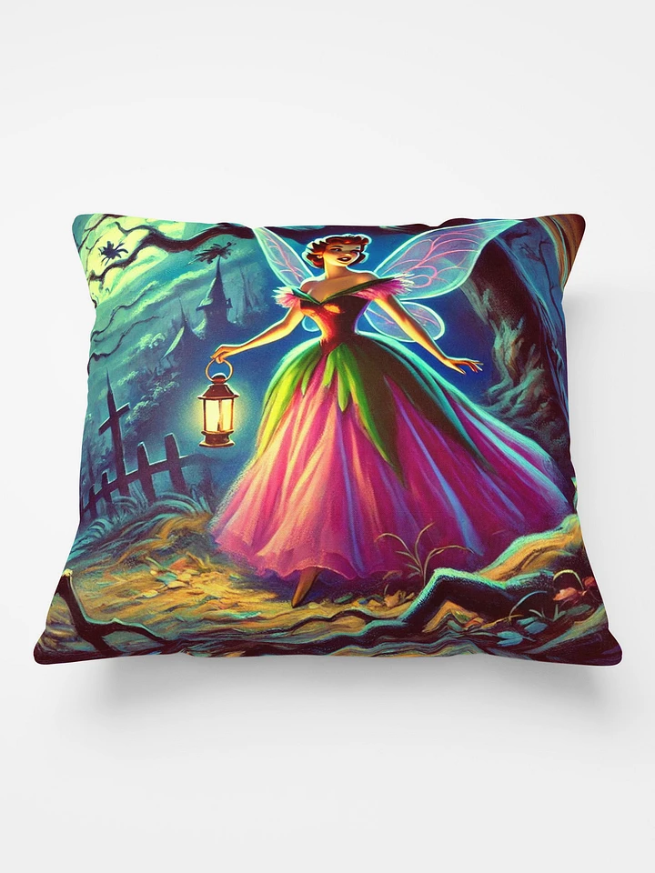 Pink Fairy in the Woods Pillow product image (2)