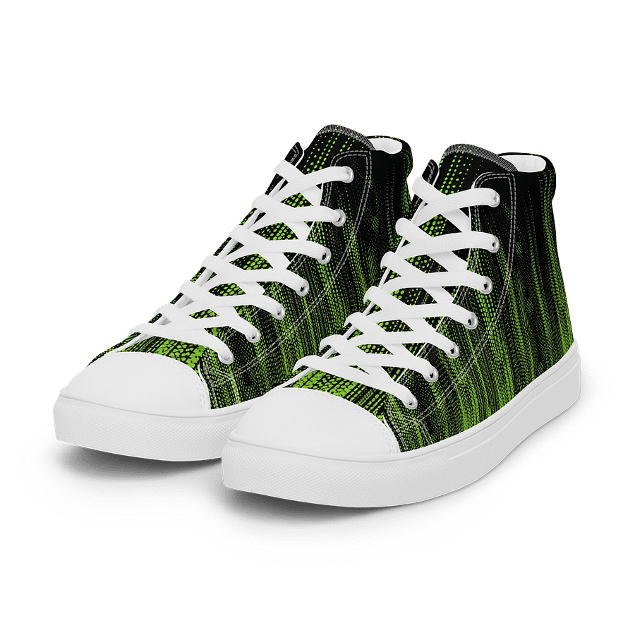 Matrix Green Canvas High Tops product image (6)