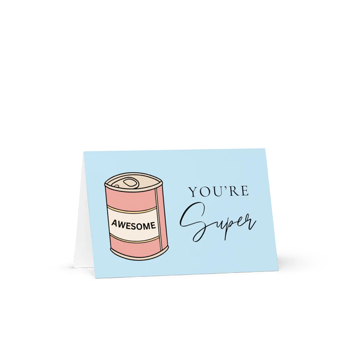 You're Super Awesome Couple's Valentine Card product image (2)