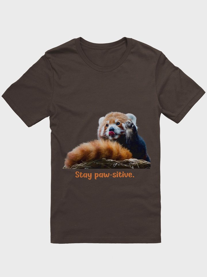 Stay Paw-sitive- Red Panda T-Shirt product image (1)