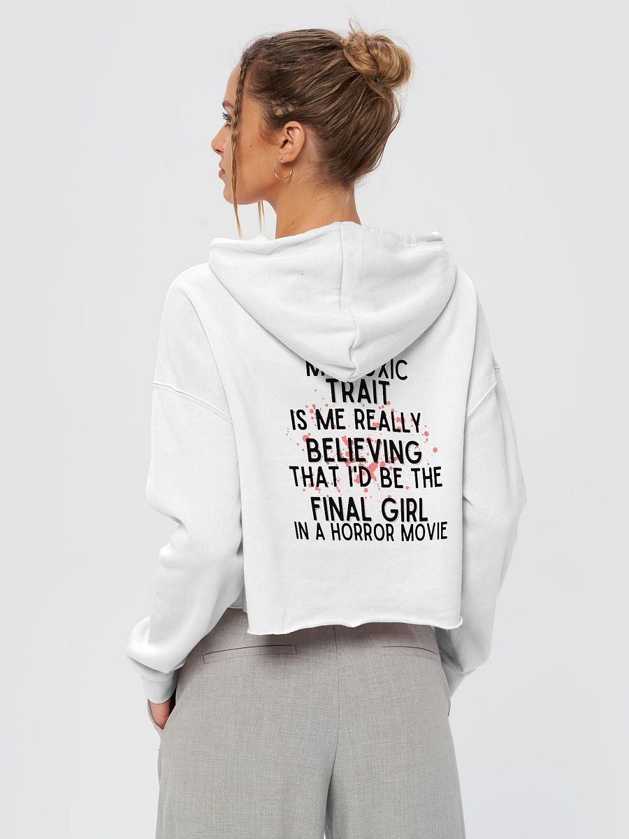 'Final Girl Energy' Cropped Hoodie product image (26)