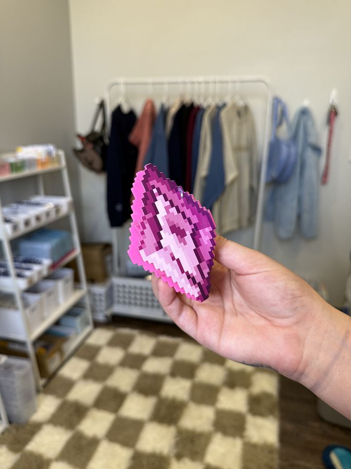 Pink Plumbob Hair Claw product image (1)