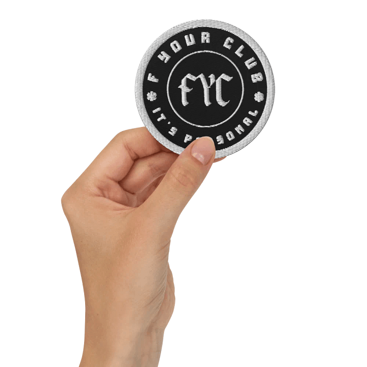 FYC - Embroidered Patch [BW2] product image (2)