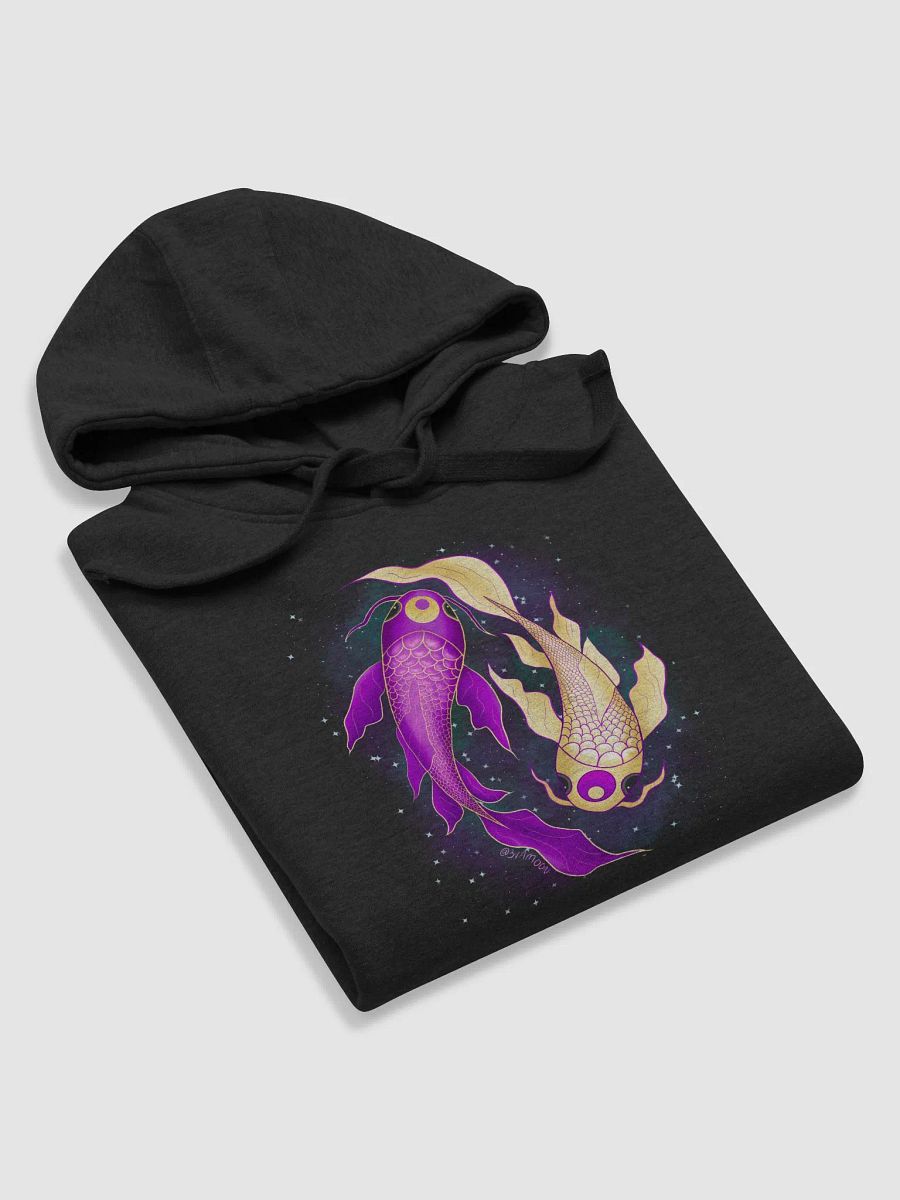 Moonie Koi Hoodie Sweatshirt w/ print on sleeve product image (6)