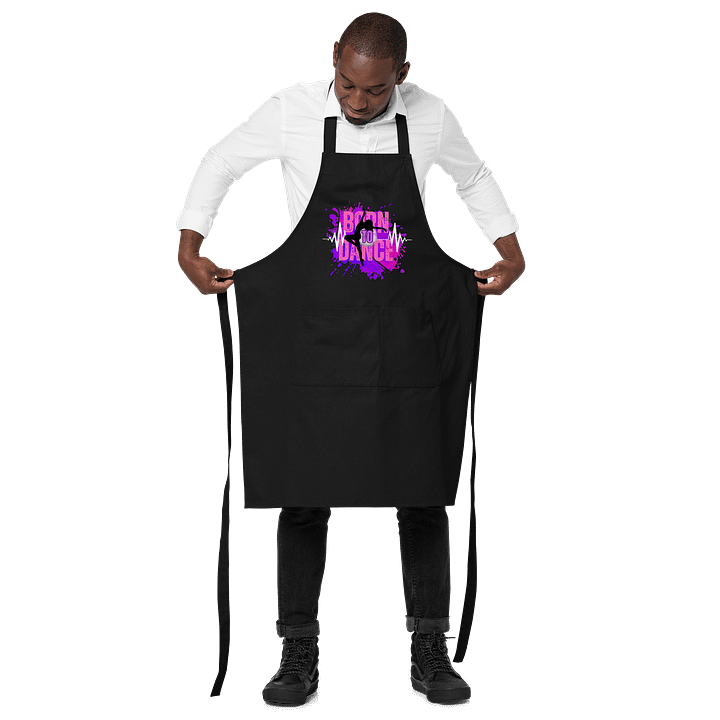 Dynamic Born to Dance Splash Her Silhouette Apron product image (5)