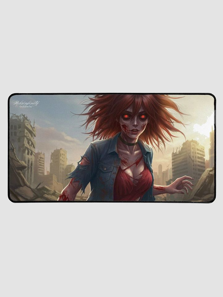 Apocalyptic Zombie BabeZ 26 Desk Mat product image (1)