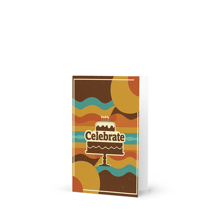Birthday card - Blank inside product image (1)