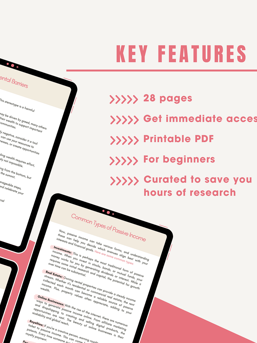 The Passive Income Mindset Guide product image (4)