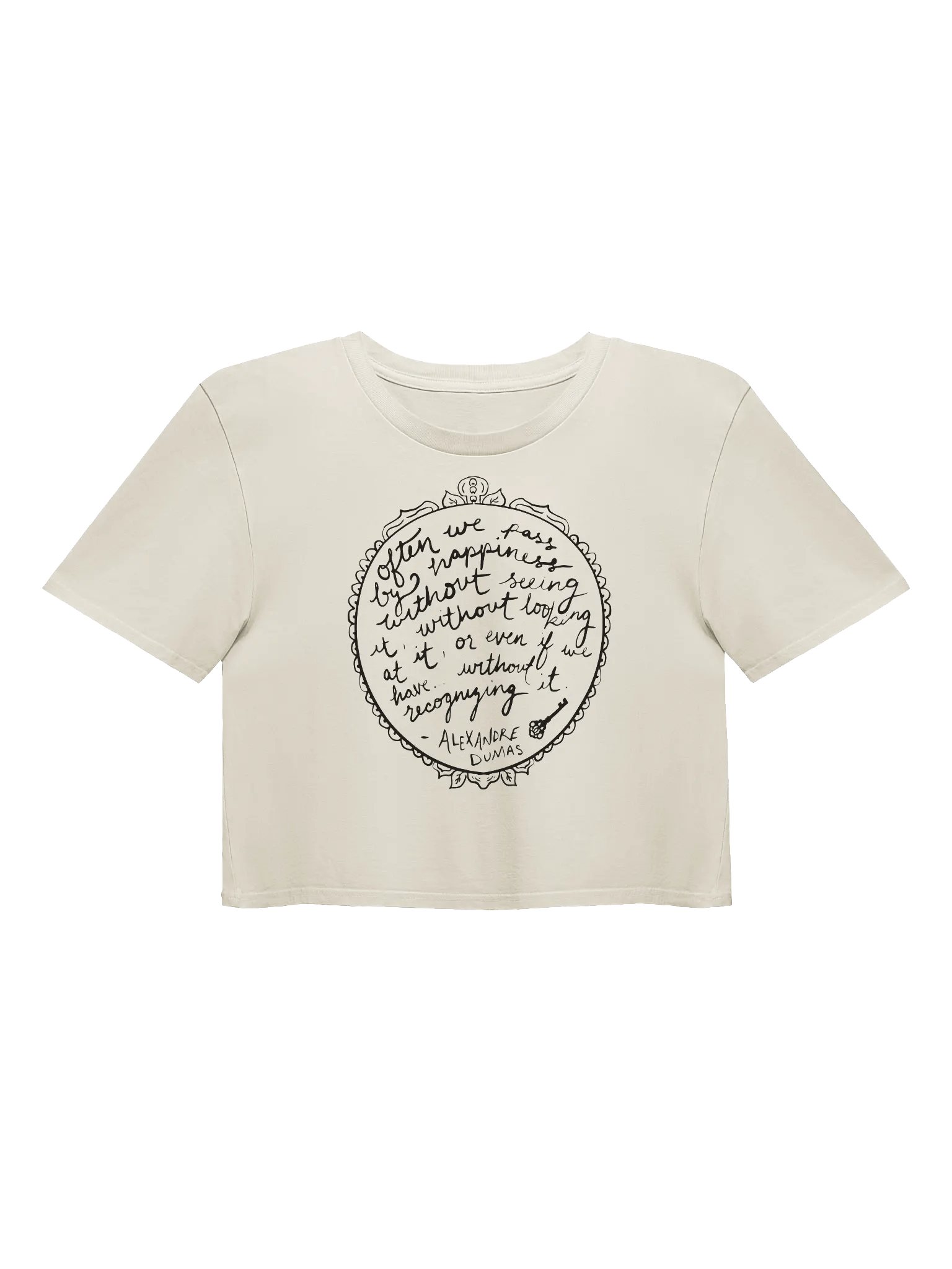 "Recognize Happiness" Cropped Top product image (6)
