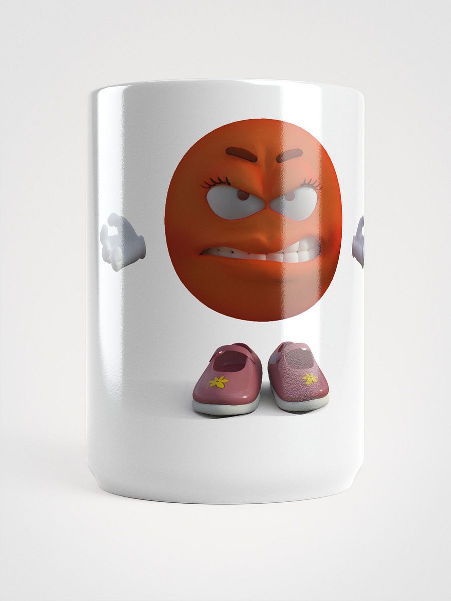 Expressive Orange Face Mug product image (5)