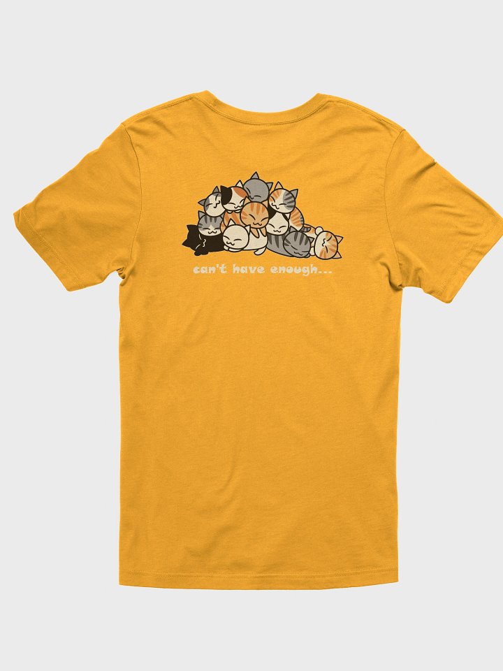 Black and White Cat Unisex T-shirt product image (2)