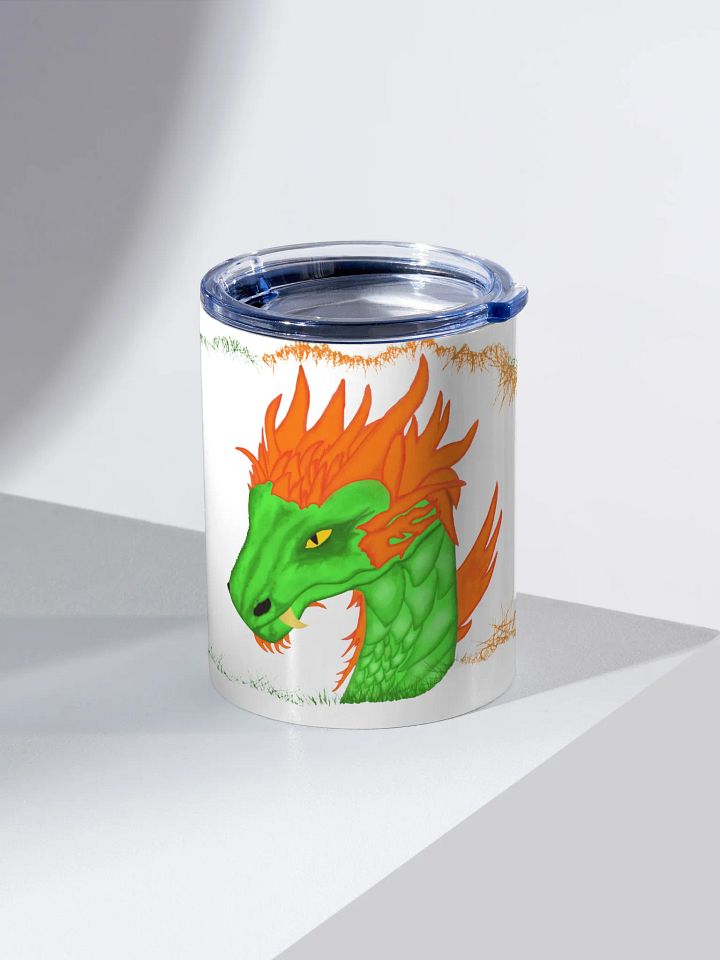 Fiery Dragon 10oz Stainless Steel Tumbler product image (2)