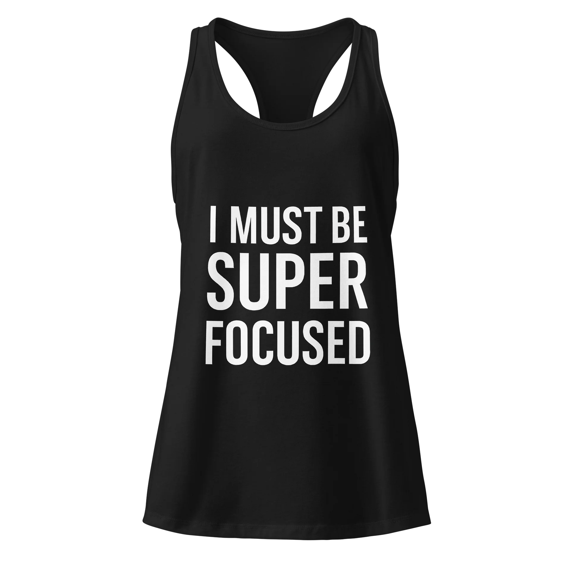 Super Focused Racerback Tank product image (1)