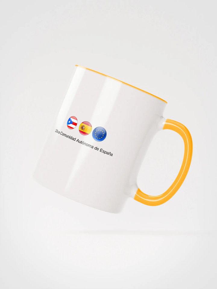 Taza cerámica blanca y dorada - Referéndum X Reunificación product image (2)