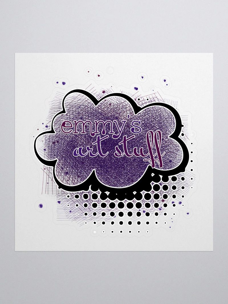 sticker!! || emmy's art stuff