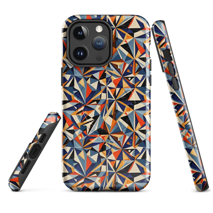 Kaleidoscope Geometric iPhone MagSafe® Tough Case product image (4)
