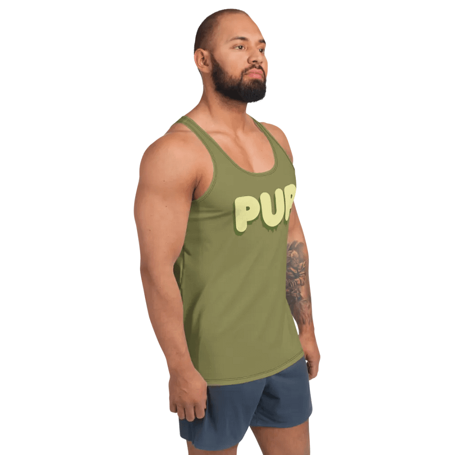 Identity Tank - PUP - Military Green product image (5)