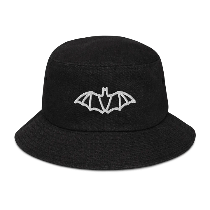 Mirrored Distortion Denim Bucket Hat product image (1)